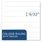 Roaring Spring Environotes BioBased Notebook, 1 Subject, Medium/College Rule, Earthtone Covers, 11x8.5, 70 Sheets 13361 - alternate 4